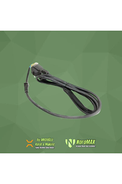 Noromax Plastik Boru Kaynak Makinası Anti-SCALD Fişli Kablo