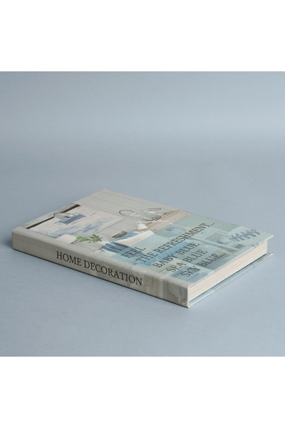 Taç Taç Butik Dekoratif Kutu Uludağ Mavi