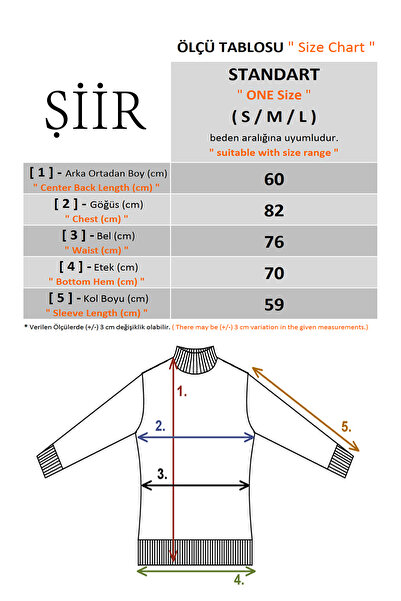 Şiir Arusha Kadın Slim Fit Yarım Balıkçı Ultra Soft Uzun Kollu Esnek Örme Bluz & Kazak - Haki Yeşil