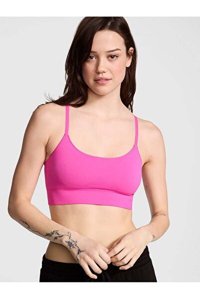 PİNK Seamless Scoop Sporcu Sütyeni