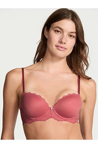 Victoria's Secret Pürüzsüz Dantelli Hafif Dolgu Destekli Klasik Toparlayıcılı...