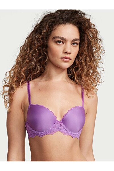 Victoria's Secret Dream Angels Hafif Destekli Dantelli Demi Sütyen