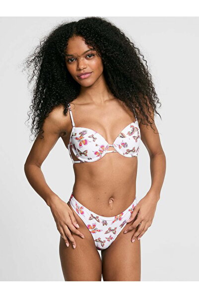 PINK Askılı Push-Up Bikini Üstü