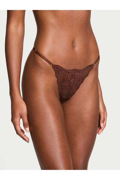 Victoria's Secret Dantelli Ayarlanabilir V-String Külot