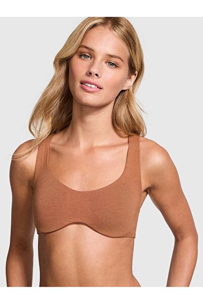 Victoria's Secret Base Pamuklu Desteksiz Scoop Sütyen