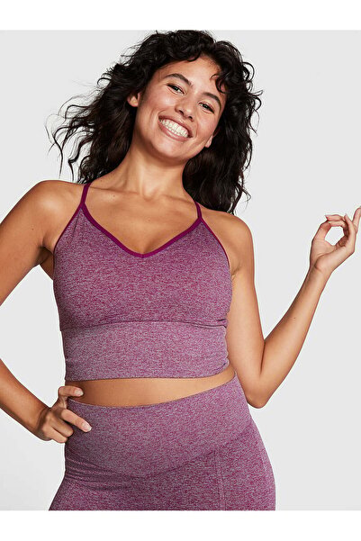PINK Seamless Longline Sporcu Sütyeni
