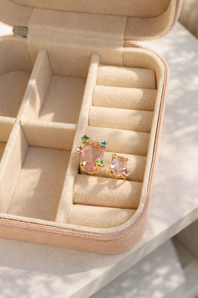 HOUSEKİ خاتم جيما داملا قابل للتعديل