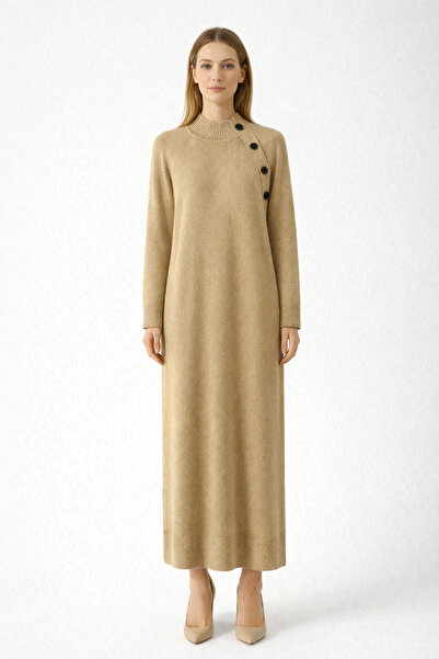 Kayra Rochie de tricotaj cu nasturi