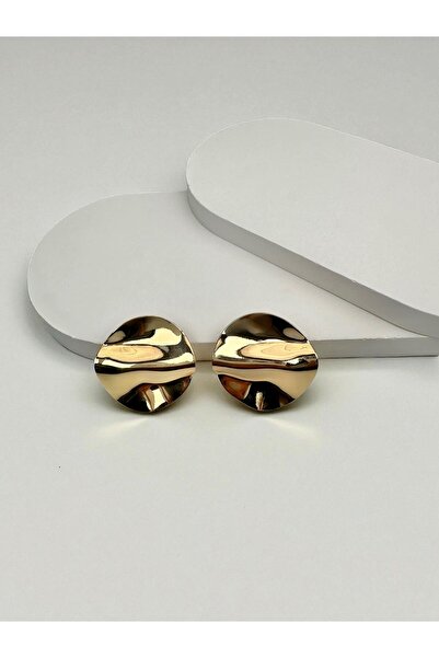 Asteria Jewelry Mirrored Design Model Plate Earrings