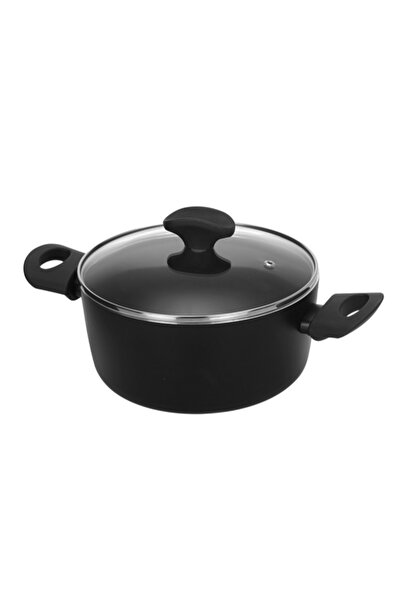 Lumenflon Forged Aluminum Casserole with Lid 24cm