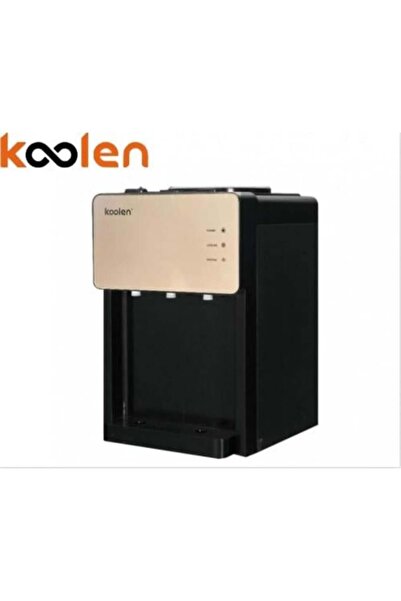 COLİN Water Cooler Table Glass Gold