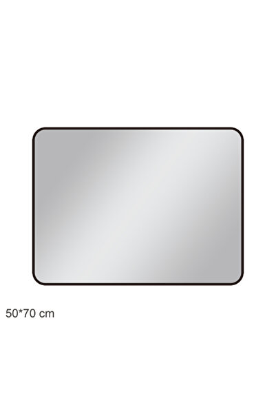Aqua Drops Rectangular Plain Bathroom Mirror 50 x 70cm