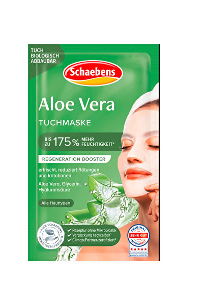Schaebens Aloe Vera Yüz Maskesi, 2 × 5 ml 10 ml