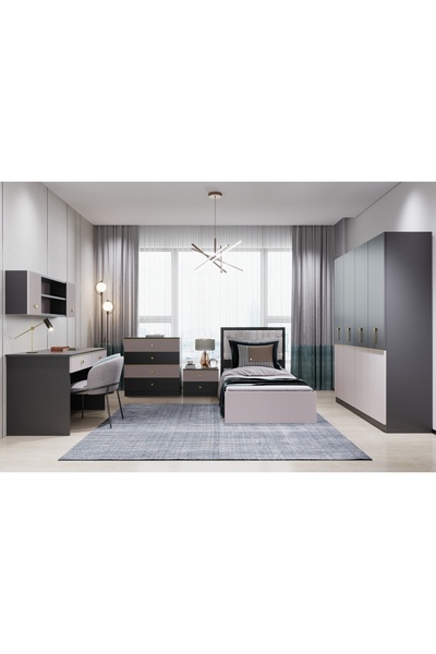 Vivense MİLAS GENÇ ODASI TAKIMI, 3 KAPAKLI