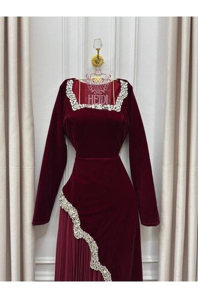 Heidi Velvet evening dress