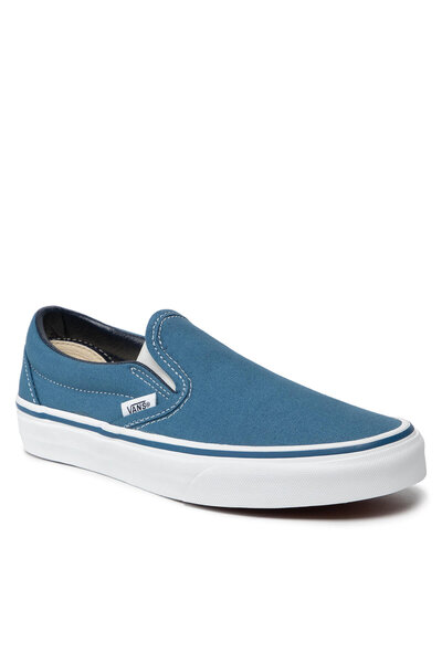 Vans Unisex Navy Classic Slip-On VN-0 Sneakers