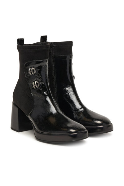 Hispanitas ankle boots woman Negro