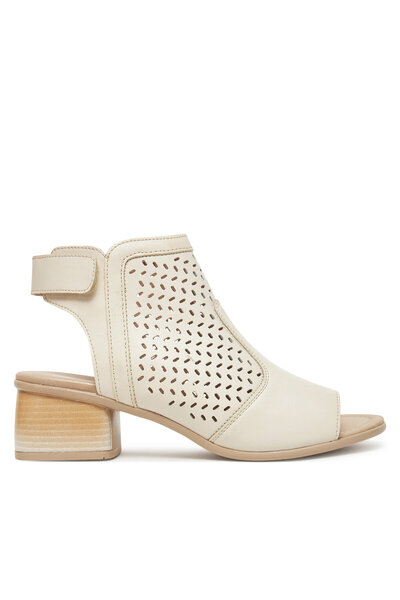 Remonte ecru sandals for women R8769-60