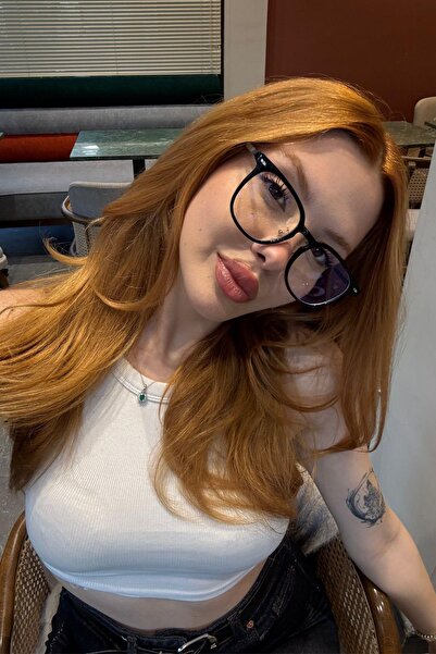 FALAN EYEWEAR Taffy Kadın Blue Block Gözlük Siyah