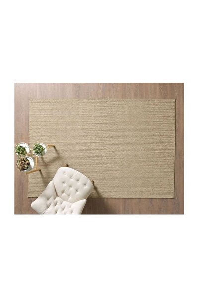 Vivense NATUREL SİSAL TOZ VERMEZ JÜT HALI, 997A-BEJY, 80X250