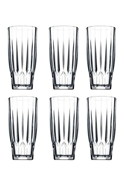 Pasabache Pasabahce 6-Piece Diamond Tumbler Set, 315cc Clear