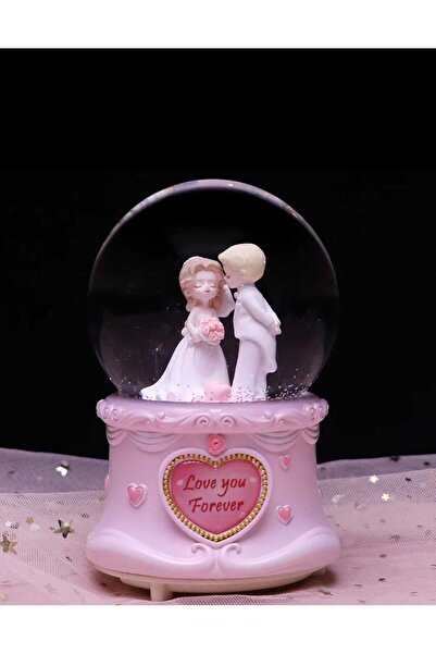 Home Müzikli Işıklı Kar Küresi RENKLİ DEĞİŞEN KAR YAĞAN HAREKETLİ PİLLİ gelin...