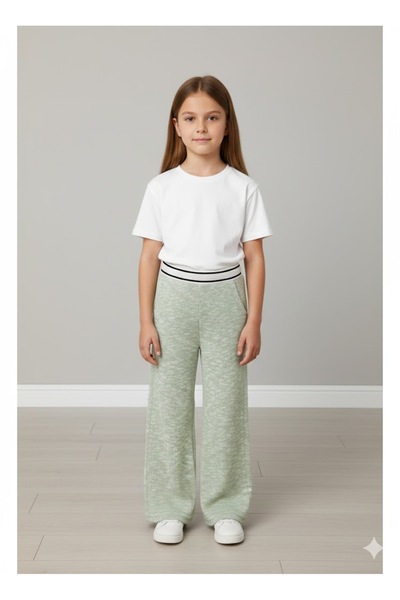 nk kids NK Kız Çocuk Simli Triko Pantolon