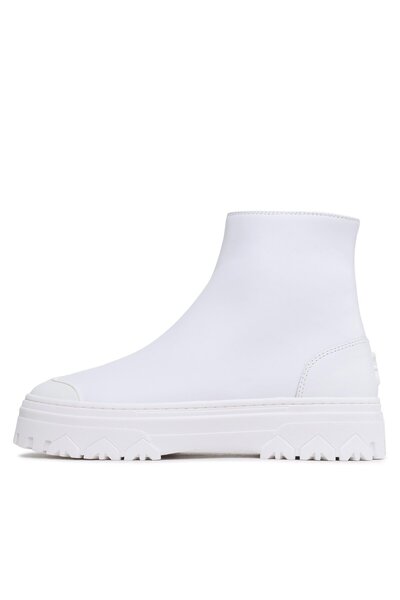 Patrizia Pepe ankle boots women Off White