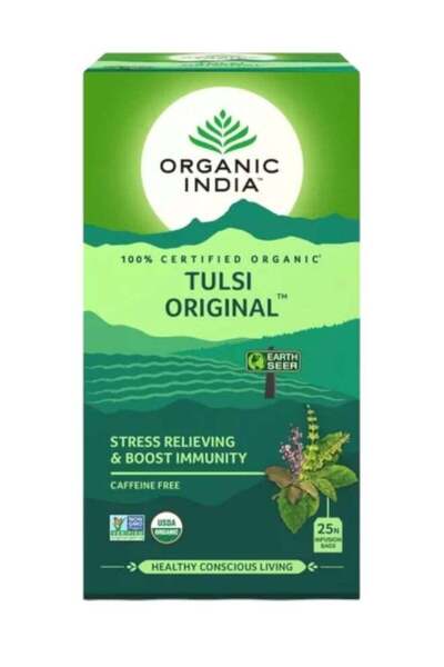 Organic Tulsi Tea Original 25 Bags
