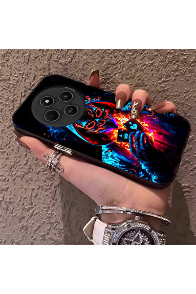 Hontinga حافظة هاتف متوافقة مع هاتف Redmi A4، حماية للكاميرا، ظهر صلب مضاد لل...