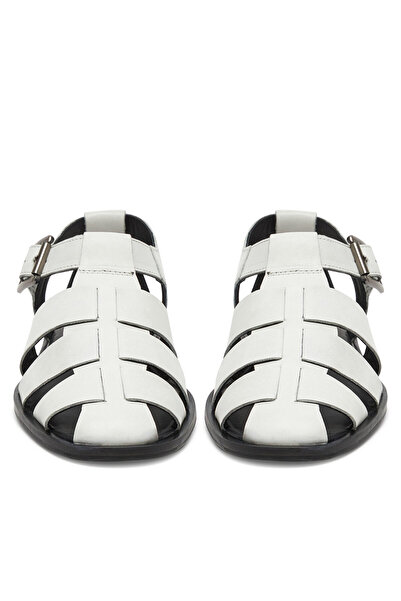 Beverly Hills Polo Club sandale femei albe