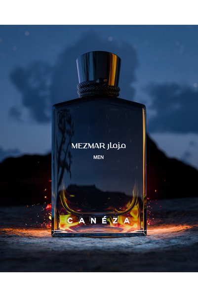 Caneza Canéza Mezmar Men Eau de Parfum, Fresh Aromatic Scent with Bergamot, Lavender & Musk, 100ML