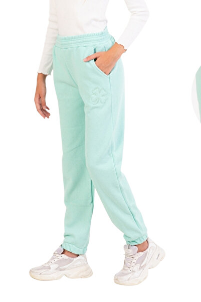 CRASSİ Girl's Sweatpants Embroidered Winter 3 Thread