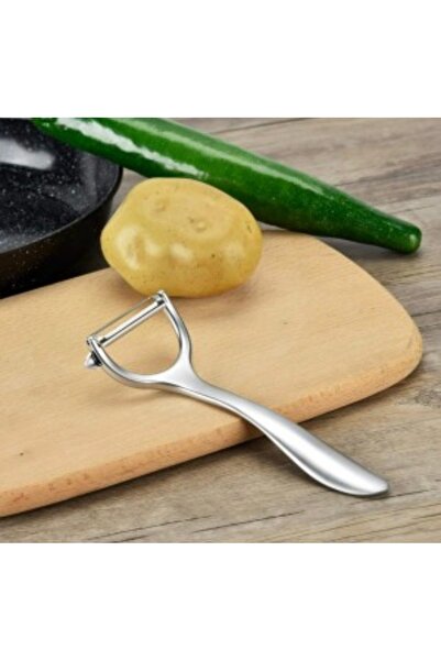 cc bin shihon Aluminum potato peeler/grater with rust-resistant acetal blades