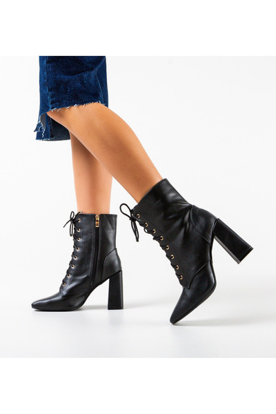 BENOTTİ Rupert Black Women's Ankle Boots
