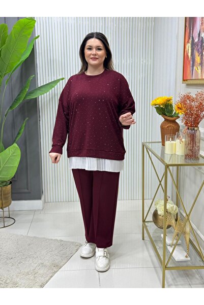 GK Taş Printed Sports Bottom Top Set