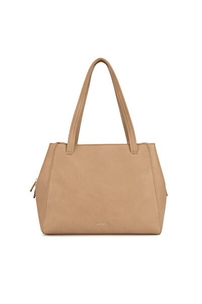 LASOCKI handbag for women beige C-LSK-K-032-06