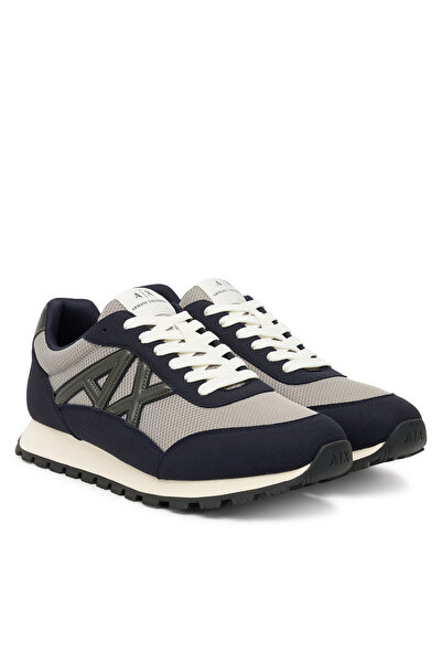 Armani Exchange Men's Sneakers Deep Navy/Gray/Chime