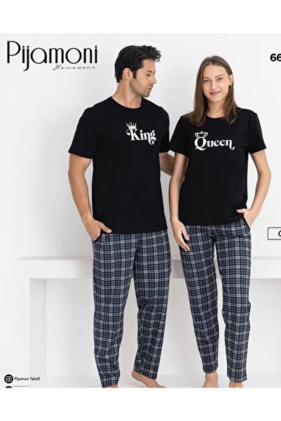 Pijamoni KADINLAR İÇİN YUMUŞACIK SÜPREM DOKU,ÇİFTLER İÇİN MÜKEMMEL UYUM PİJAM...