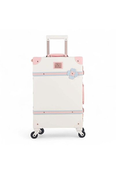 UNIWALKER Luxury classic design travel bag (20 inches) - made of wood covered in leather