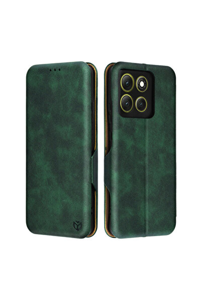 Techsuit 360° Motorola Moto G86 Safe Wallet Plus, green