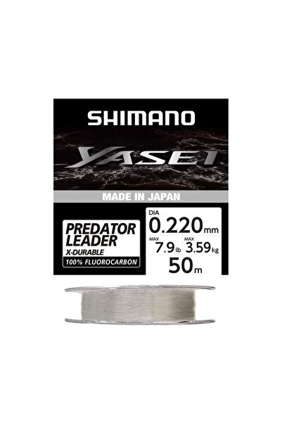 Shimano Yasei 50m 0.22mm %100 Fluorocarbon Misina
