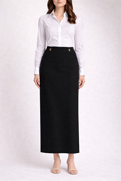 Kayra Garni Pencil Skirt Skirt Length 95 cm Dir