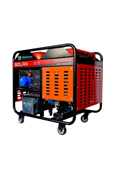 Solax Sdg15000cle 12kw Monofaze Marşlı Dizel Jeneratör