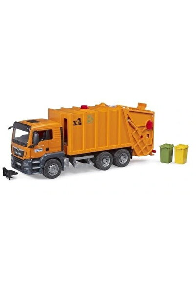Bruder Toys BRUDER MAN TGS Rear Loading Garbage Truck Toy Vehicle
