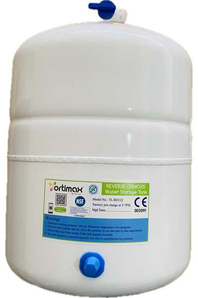 Ortimax Su Arıtma Metal Tank Depo 2.2 8 Litre