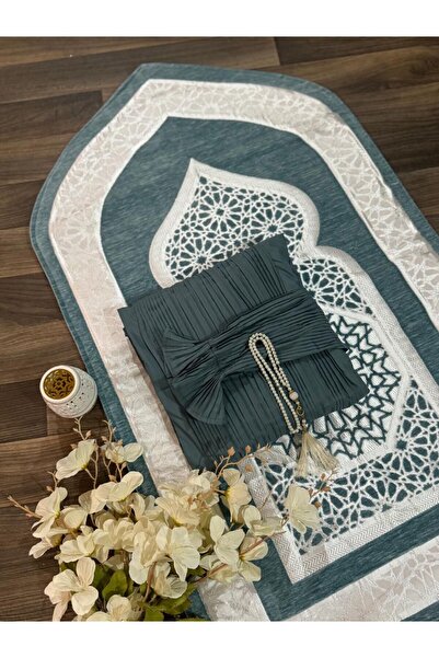Gerenic Thermal foam prayer mat set with cotton sheet