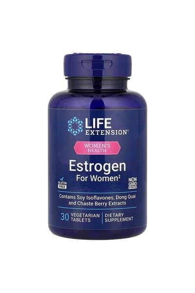 Life Extension Women's Health, Estrogen for Women, 30 Vegetarian Tablets