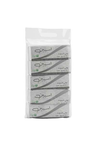 F05 Soft Facial Tissues 200 Single Tissues from Aspin - 5 Packs