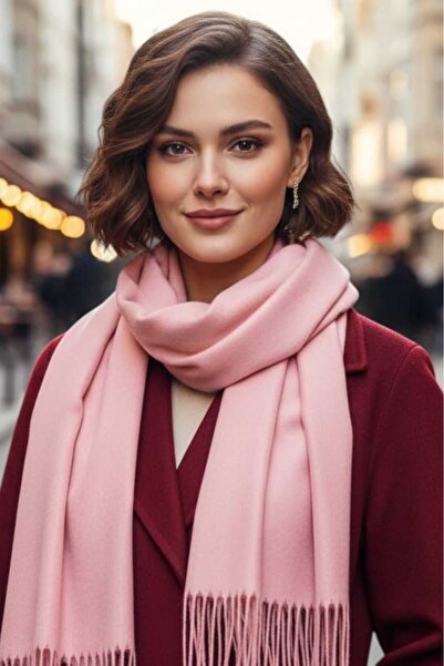 Trenderrs Women's Soft Textured Four Seasons Wearable Vegan Pashmina Shawl Scarf